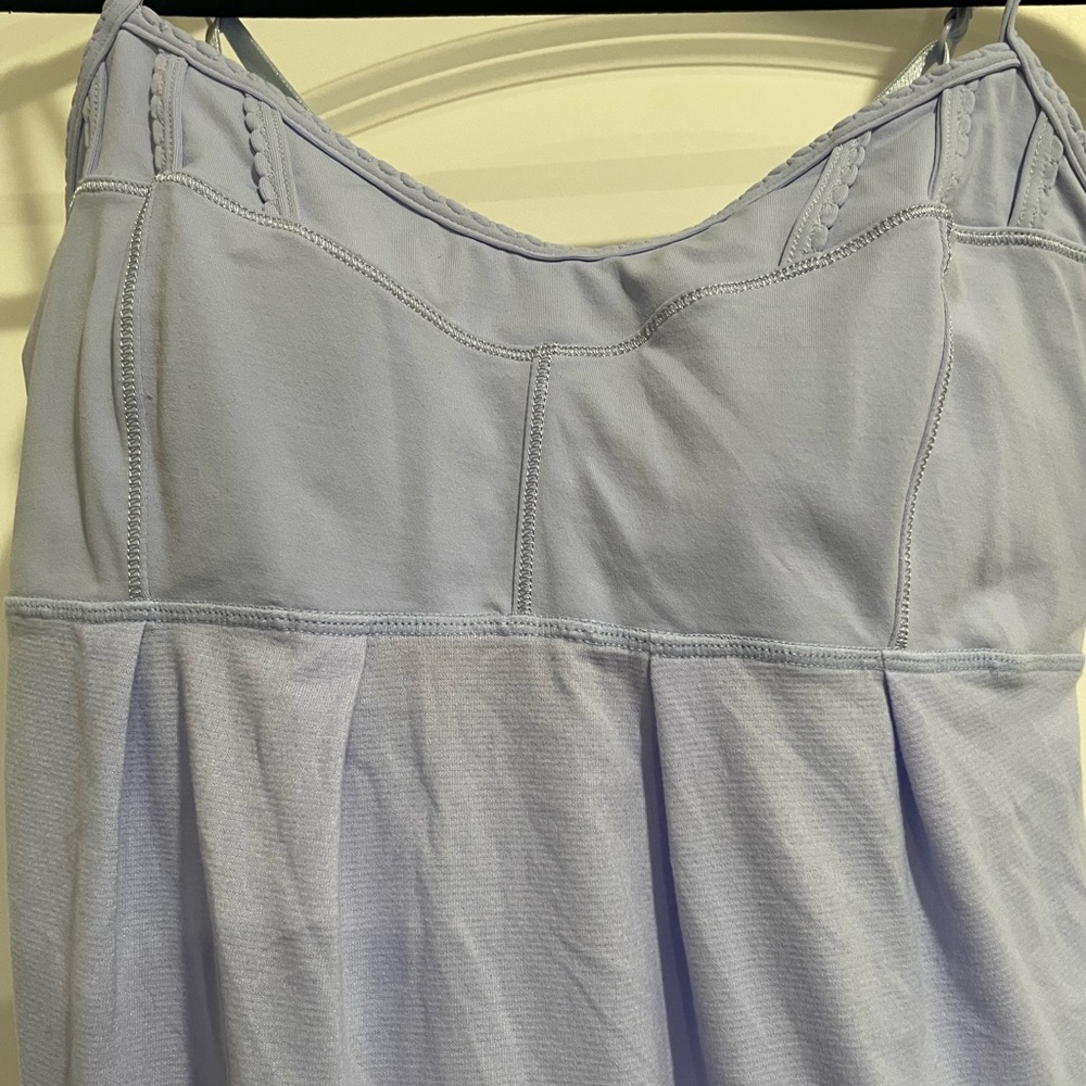 Light Blue Spaghetti Strap Dress